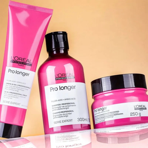 Loreal Pro Longer Kit Shampoo Máscara E Cpp