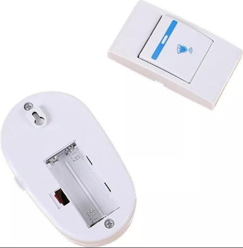 Timbre Inalámbrico Portátil Con Enchufe 220v+pila Sin Cable