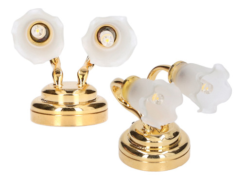 Accesorios Para Casas De Muñecas En Miniatura Luces De