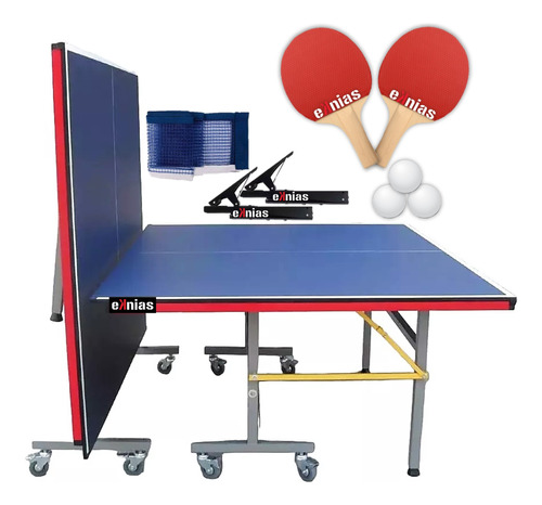 Mesa Ping Pong Competencia Interperie Exteriores Plegable