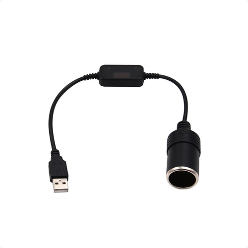 Convertidor Usb 5 V A 12 V Para Encendedor Mechero De Auto