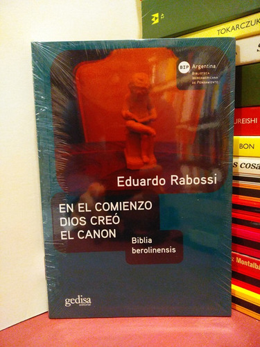 En El Comienzo Dios Creó Canon Biblia Berolinensis -rabossi