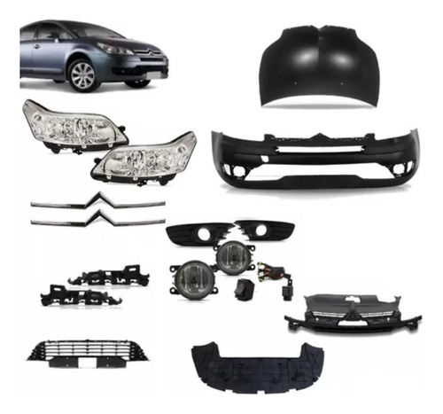 Kit Frente Completo C4 Hatch Vtr 2012 2013 