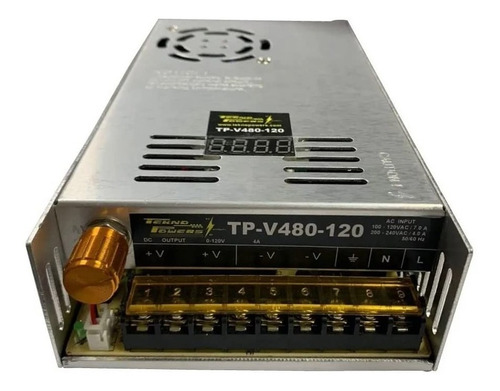 Fuente Switchable Variable Tekno Powers Tp-v480-120