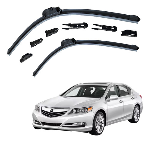 2 Plumas Limpiaparabrisas Reluvsa P/ Acura Rlx 2015