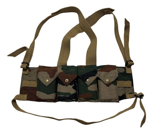 Warrepplica Rhodesian Fereday & Sons Chest Rig Fal/g3/m14 Bu