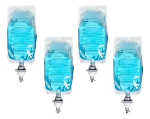 Jabón En Espuma Para Manos Rubbermaid 4 Cartuchos 1,100 Ml