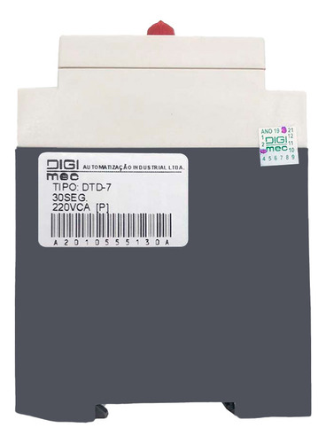 Relé de retardo de desenergización Dtd-7 de 30 segundos - Digimec