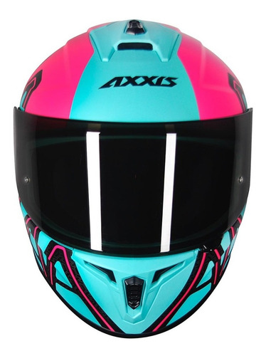 Imagem 7 de 8 de Capacete Axxis Draken Dekers Donas + Viseira Extra