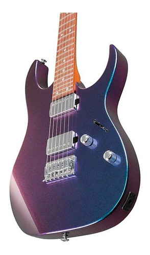 Guitarra Super Strato Ibanez Grg121sp Bmc Rg Gio 24 Trastes Cor BMC: Blue Metal Chameleon Material do diapasão Jatobá Orientação da mão Destro