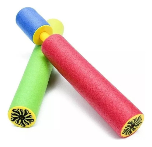 2 Pistola Lanzador Agua Tubo Alberca Juego Playa Diversión G