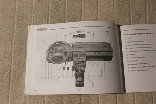 Fiat Uno 1-1999 Manual De Uso (Usado)
