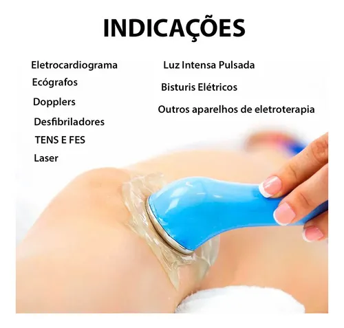 Kit 6 Gel Conductor Estética Fisioterapia Medicina Rosa 1kg