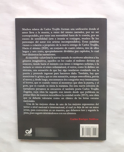 Hacia El Abismo Carlos Trujillo Angeles Libro Original Ofert (Usado)