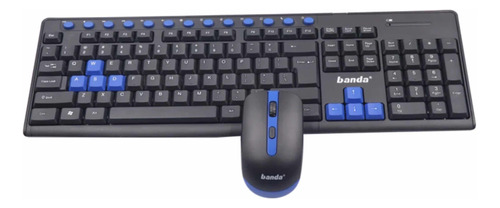 Teclado+ratón, Inalambrico Gamer, Banda, W400