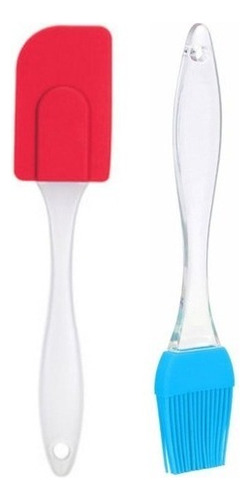 Espatula Pincel De Silicone 19cm -40°c Até 220°c Cor Colorido