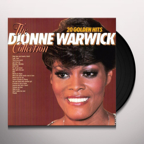 Dionne Warwick 20 Golden Hits The Collection Lp Vinilo Imp.