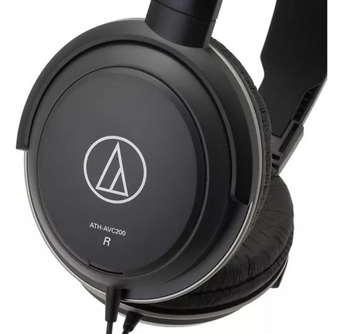 Auriculares Audio Technica Avc200 Cerrados Urbanos Color Negro Color De La Luz N/a