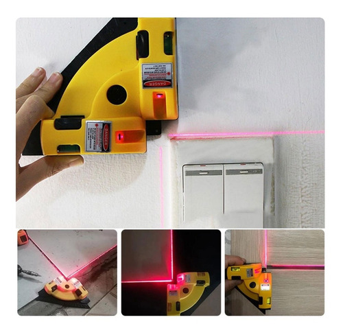 Imagen 9 de 9 de Nivel Laser Escuadra Angulo 90° Angulo Recto