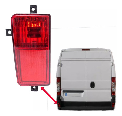 Luz Antiniebla Trasera Izquierda Peugeot Boxer Maxi 06-14