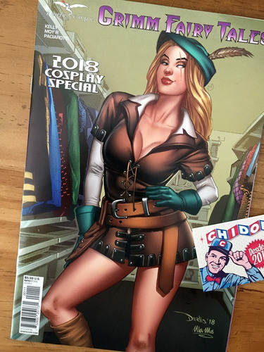 Comic - Grimm Fairy Tales 2018 Cosplay Special Pinup Sexy