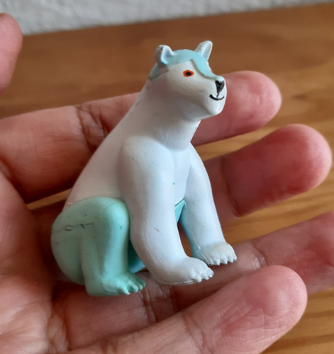 Figura Pequeña Oso Polar Eric Carle What Do You Hear? (Usado)