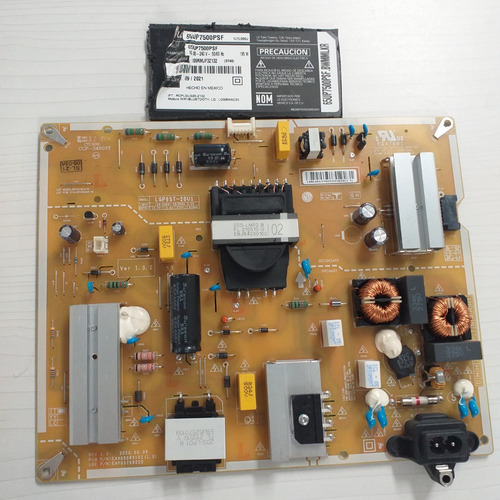 Tarjeta Fuente Para Pantalla Lg Modelo 65up7500psf (Usado)