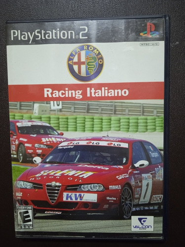 Alfa Romeo Racing Italiano - Play Station 2 Ps2 