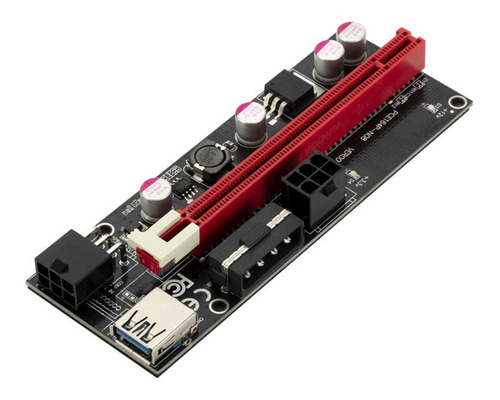 Imagem 3 de 5 de Adaptador De Riser Usb 3.0 Pci-e 15pin A 6 Pin Power 1x 4x