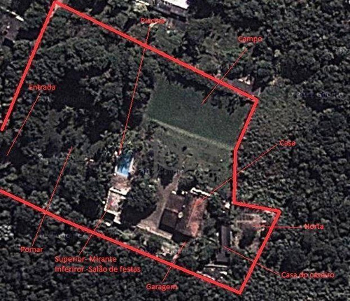 Linda Chácara Com 5 Dormitórios À Venda, 11000 M² Por R$ 790.000 - Pau Arcado - Campo Limpo Paulista/sp - Ch0378