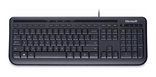 Imagen 1 de 1 de Teclado Microsoft Wired Keyboard 600 Usb Anb-00004