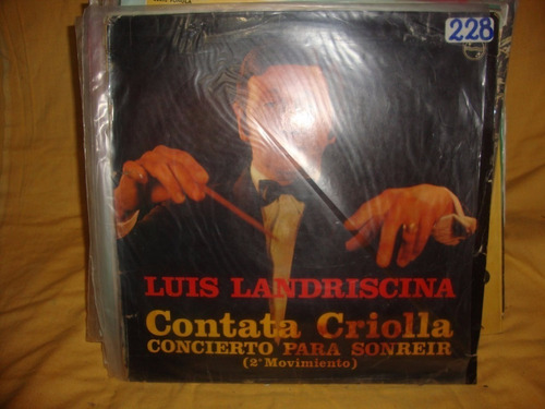 Vinilo Luis Landriscina Contata Criolla A F1