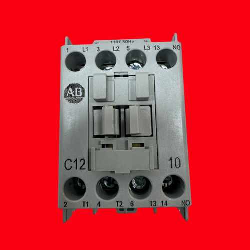 Allen Bradley 100-c12d10 Contactor,12 A,110v 50 Hz / 120v 60