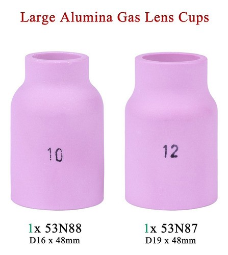Ba Lente De Gas Con Antorcha De Soldadura Tig, 9 Piezas,