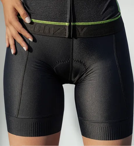 Calza De Ciclismo Dama C/ Badana Roadpro, Negro - Cozy Sport