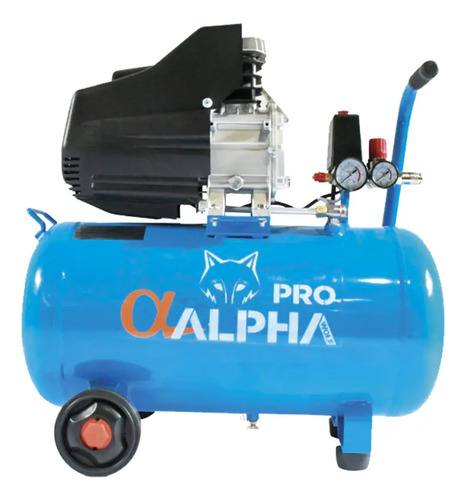 Compresor 50 Litros 2hp Alpha Pro
