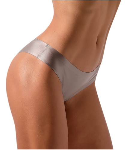 6 Bragas De Bikini De Seda Helada Para Mujer, Cómodas Para Y
