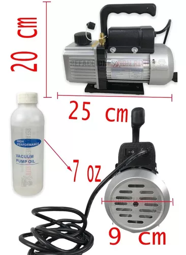 Bomba de vacío de 8CFM 1 HP - Refacciones Para Refrigeración Y Aire  Acondicionado, Empaques Para Refrigeración, Curva Sanitaria - J&R  Refrigeración, Tubería y Conexiones S.A. de C.V. - Colonia Centro, Ciudad  de México