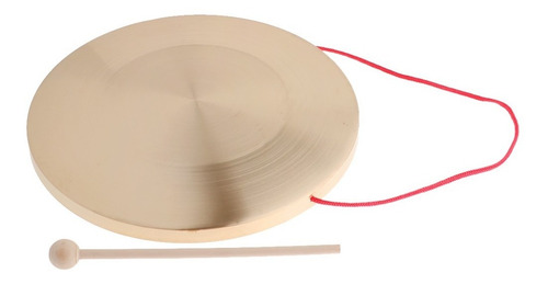 Imagen 3 de 8 de Metal Gong Instrumento Musical Tradicional Chino Platillo De