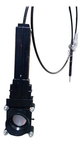 Llave Esclusa Guillotina 1 1/2 Con Cable Séptica Motorhome