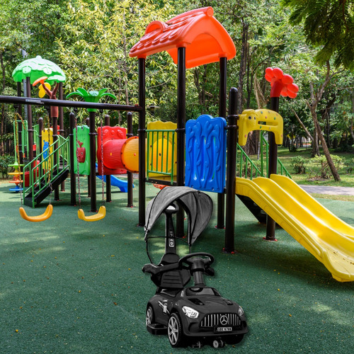 Carrito Andador Para Niños Pequeños 3 En 1 Mercedes Negro