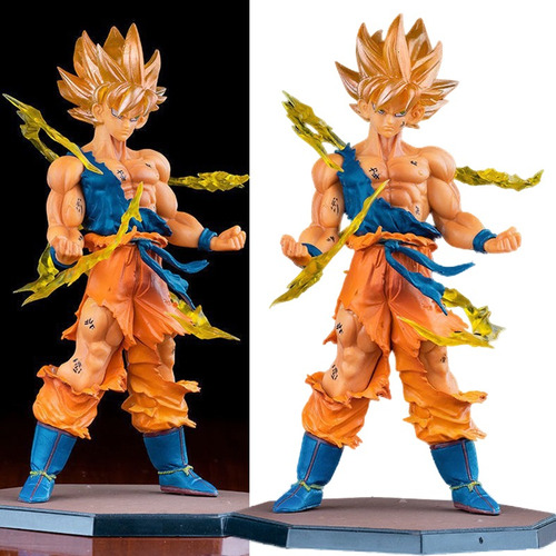 Colección De Figuras Super Saiyan De Dragon Ball Z Son Goku, | Cuotas sin  interés