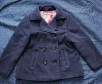 Comprar Campera Abrigo Tapado De Nena Azul Osh Kosh - Paño - Talle 6