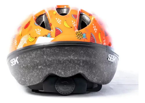 Casco Infantil Regulable Ciclismo Monopatin Patines Sbk Color Girl Fruit Talle 48-54cm