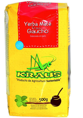 Yerba Kraus Gaucho 500gr. X 1