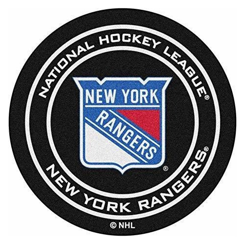 10472 Nhl New York Rangers Alfombra De Disco De Hockey...