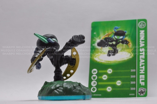 Figura Skylanders Ninja Stealth Elf Swap Force Life (Usado)