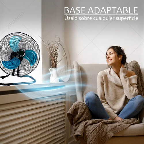 Ventilador De Pedestal 3 En 1 Estructura 18in Aspas Metalico