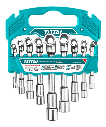 Juego De Llaves En L 9pzas Industrial Total- Tvirtual