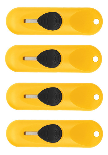 Kit 4 Mini Estilete Estreito Chaveiro Lâmina De 9mm